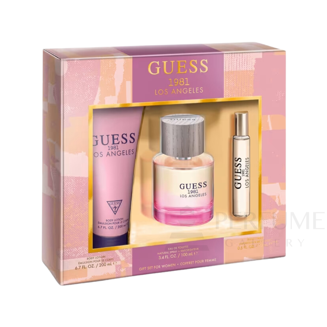 Guess 1981 Los Angeles Eau De Toilette 3Pcs Set For Women