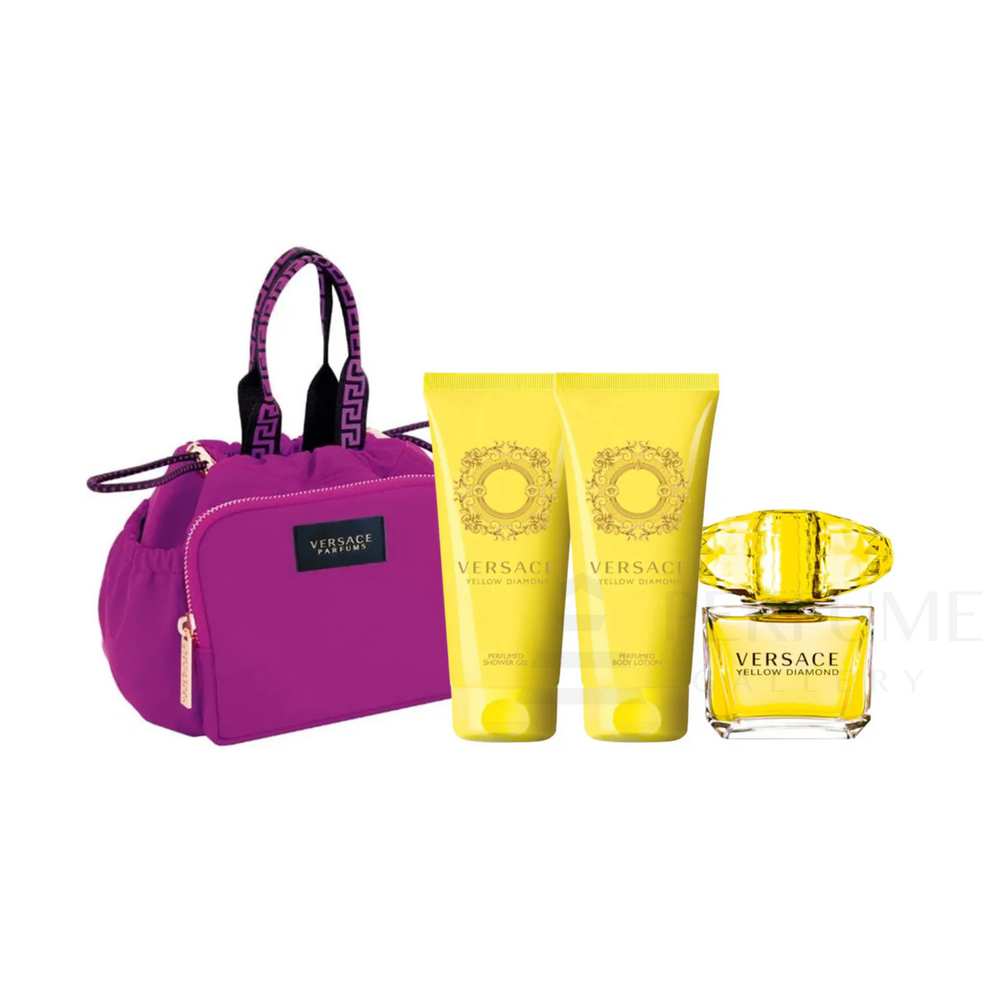Versace Yellow Diamond Eau de Toilette for Women 4 Pcs Gift Set