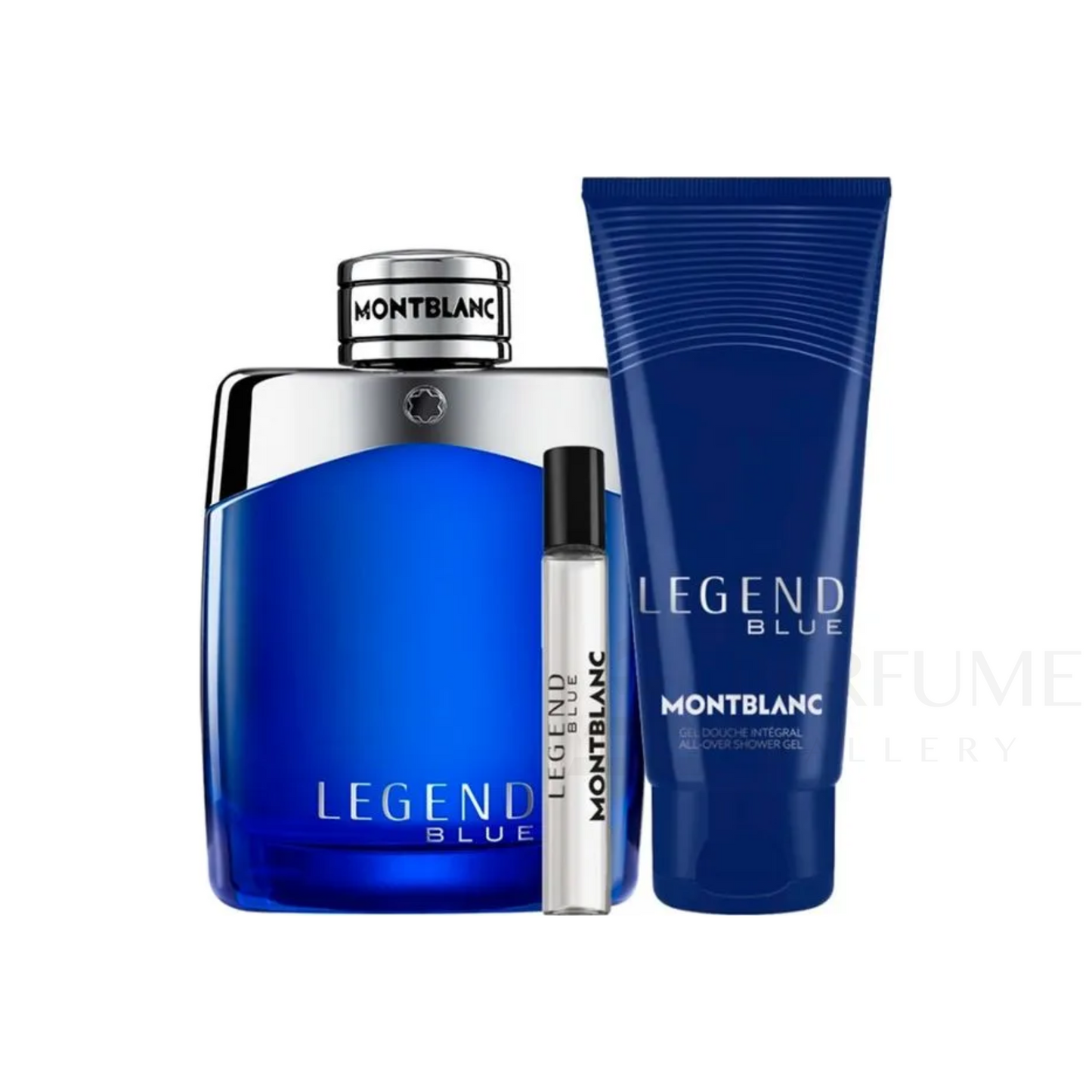 Mont Blanc Legend Blue Eau De Parfum for Men 3 Pcs Gift Set