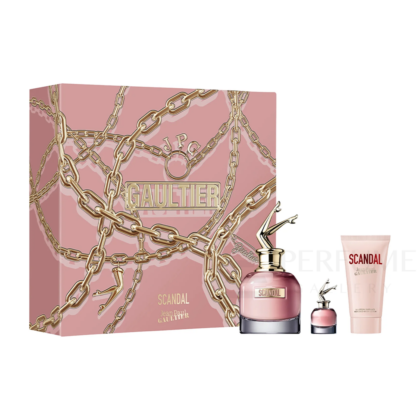 Jean Paul Gaultier Scandal Eau de Parfum for Women 3Pcs Gift Set