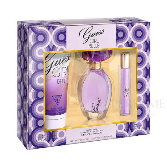 Guess Girl Belle Eau De Toilette 3Pcs Gift Set for Women