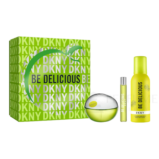 DKNY Ladies Be Delicious Eau De Parfum for Women 3Pcs Gift Set