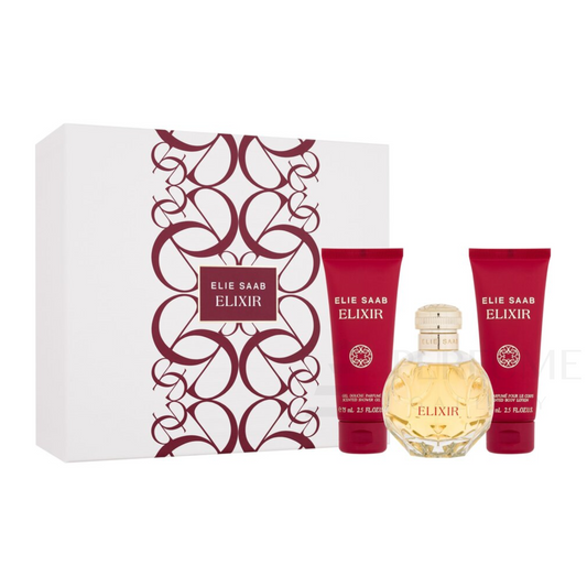 Elie Saab Elixir Eau de Parfum For Women 3Pcs Gift Set