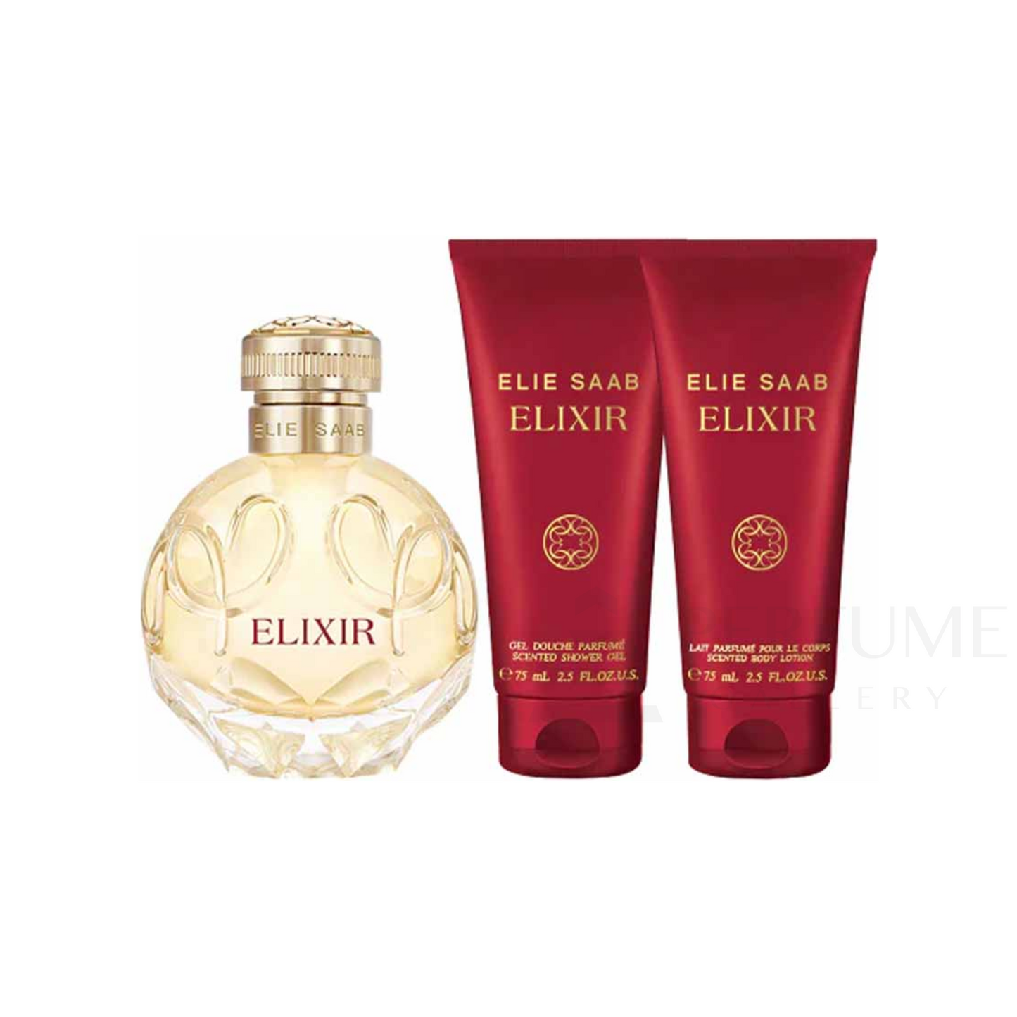 Elie Saab Elixir Eau de Parfum For Women 3Pcs Gift Set