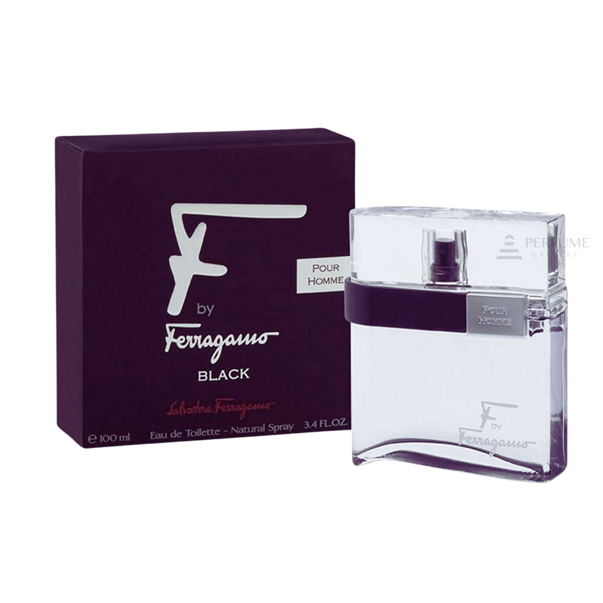 Salvatore Ferragamo F By Black Eau De Toilette For Men