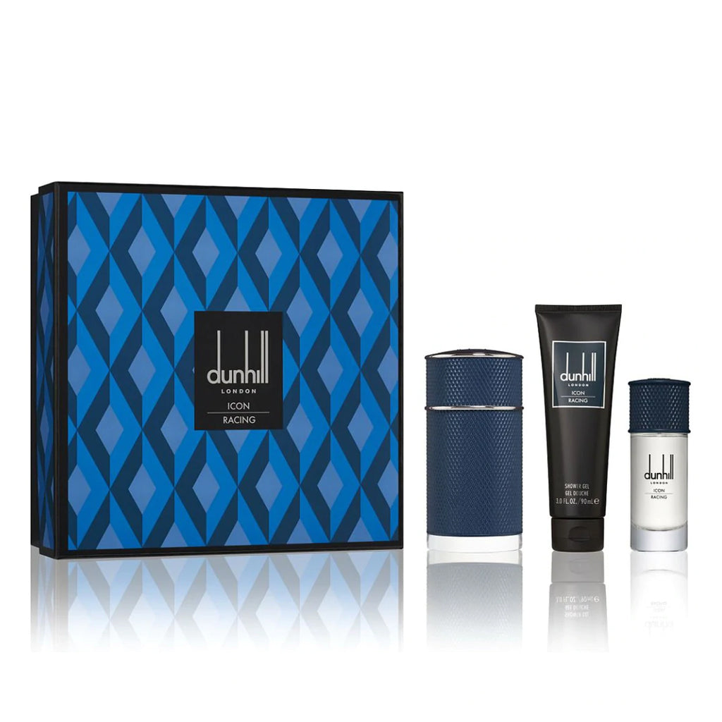 Dunhill London Icon Racing Blue For Men Gift Set - Eau De Parfum (EDP)