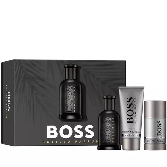Hugo Boss Bottled Parfum 3 Piece Gift Set for Men